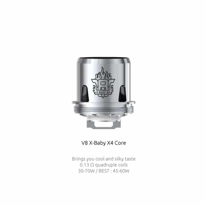 SMOK X-Baby X4 Quadruple Core 0.13ohm for TFV8 X-Baby (3pcs/pack)