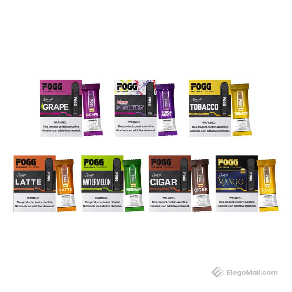 FOGG Disposable e-cig 3Pcs/pack