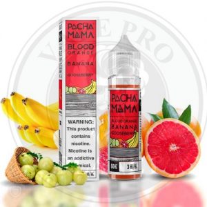Blood Orange Banana Gooseberry by Pachamama, 60ml, 3mg