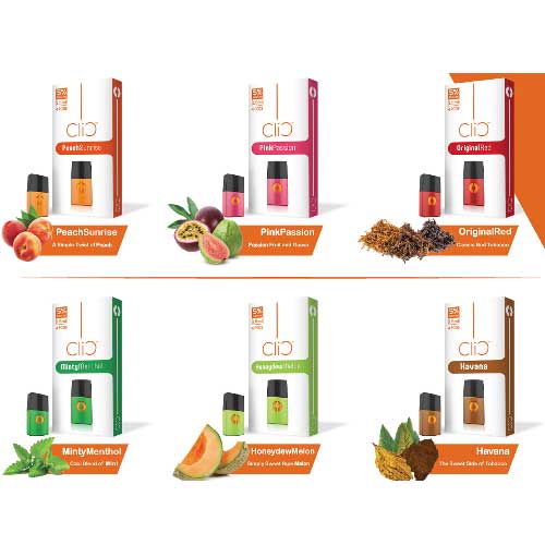 CLIC Salt Nic Oily Cartridge 4pcs/pack