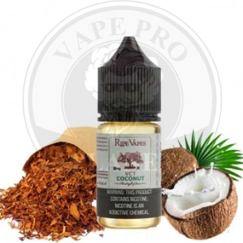 VCT Coconut Salt By Ripe vapes 30ml 30mg 50mg