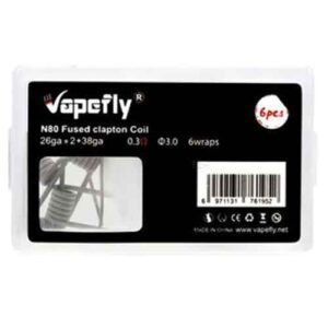 Vapefly Prebuilt Ni80 Fused Clapton Coil